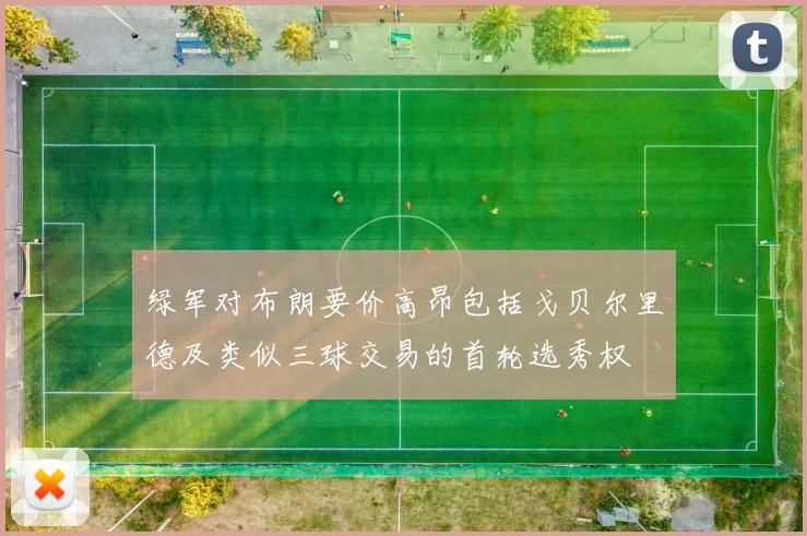 绿军对布朗要价高昂包括戈贝尔里德及类似三球交易的首轮选秀权
